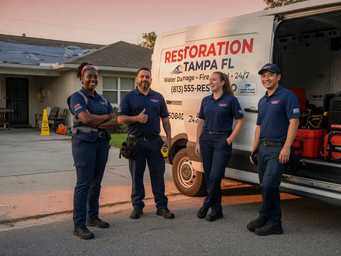 Water Damage Restoration company in Fayetteville, AR